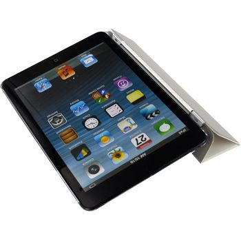 MOB-21127 Tablet smart cover incl. crystal case apple ipad mini 2 / 3 wit In gebruik foto