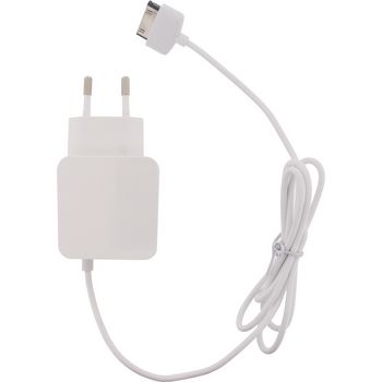 MOB-21230 Lader 2-uitgangen 3.1 a apple 30-pins / usb wit Product foto