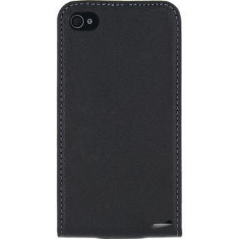 MOB-21896 Smartphone premium magnet flip case apple iphone 4 / 4s zwart Product foto