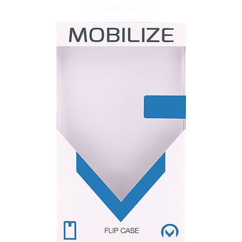 MOB-21903 Smartphone premium magnet flip case apple iphone 6 plus / 6s plus bruin Verpakking foto