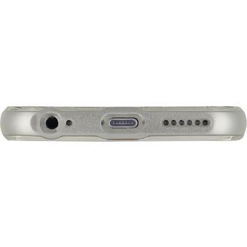 MOB-21925 Smartphone gelly+ case apple iphone 6 / 6s zilver In gebruik foto