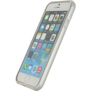 MOB-21925 Smartphone gelly+ case apple iphone 6 / 6s zilver Product foto