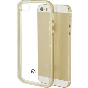 MOB-22003 Smartphone gelly+ case apple iphone 5 / 5s / se goud
