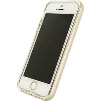 MOB-22003 Smartphone gelly+ case apple iphone 5 / 5s / se goud Product foto