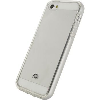 MOB-22004 Smartphone gelly+ case apple iphone 5 / 5s / se zilver Product foto