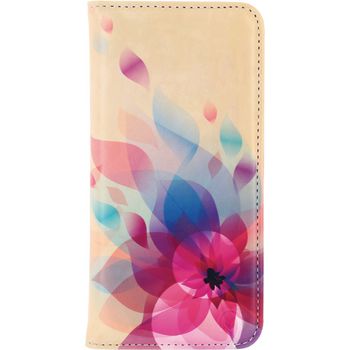 MOB-22006 Smartphone premium magnet book case apple iphone 6 / 6s bloemen