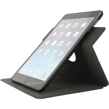 MOB-22025 Tablet 360 wriggler case apple ipad mini 2 / 3 zwart In gebruik foto