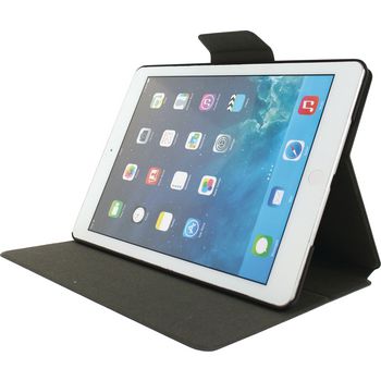 MOB-22028 Tablet 360 wriggler case apple ipad air 2 zwart In gebruik foto