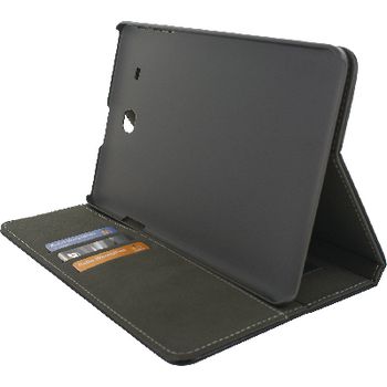 MOB-22167 Tablet premium folio case samsung galaxy tab e 9.6 zwart
