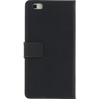 MOB-22176 Smartphone classic wallet book case huawei p8 lite zwart Product foto