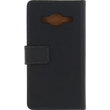 MOB-22185 Smartphone classic wallet book case samsung galaxy core prime / ve zwart Product foto