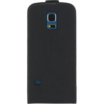MOB-22199 Smartphone classic flip case samsung galaxy s5 mini zwart Product foto