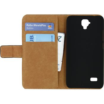 MOB-22313 Smartphone classic wallet book case huawei y5 zwart Product foto