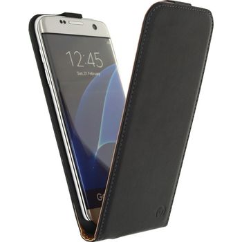 MOB-22366 Smartphone classic flip case samsung galaxy s7 edge zwart