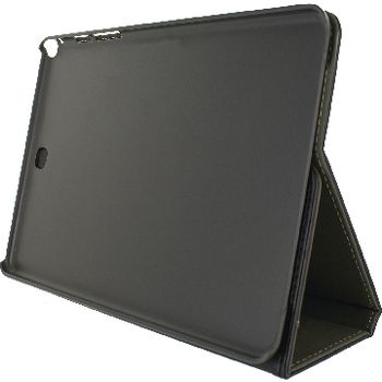MOB-22404 Tablet premium folio case samsung galaxy tab a 9.7 zwart In gebruik foto