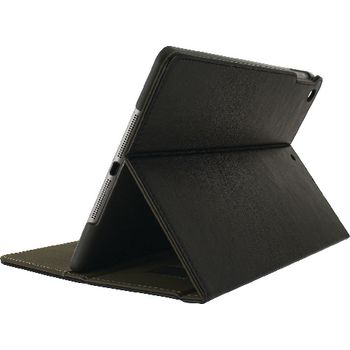 MOB-22418 Tablet premium folio case apple ipad air zwart In gebruik foto