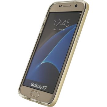 MOB-22421 Smartphone gelly+ case samsung galaxy s7 goud Product foto