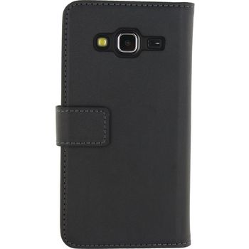MOB-22463 Smartphone classic wallet book case samsung galaxy j3 2016 zwart Product foto