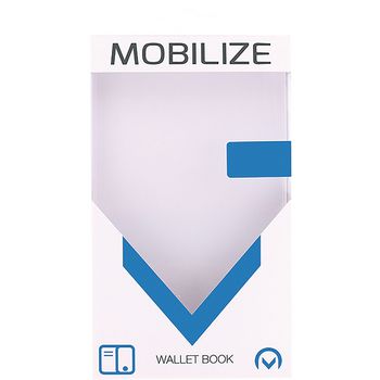 MOB-22595 Smartphone detachable wallet book case apple iphone 5 / 5s / se zwart Verpakking foto
