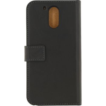 MOB-22621 Smartphone classic wallet book case motorola moto g4 / g4 plus zwart Product foto