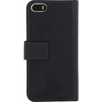 MOB-22645 Smartphone gelly wallet book case apple iphone 5 / 5s / se zwart Product foto