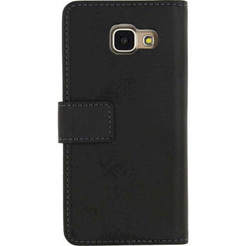 MOB-22654 Smartphone classic gelly wallet book case samsung galaxy a3 2016 zwart Product foto