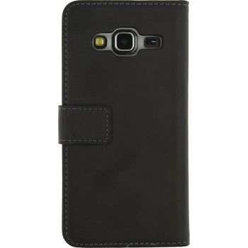 MOB-22660 Smartphone gelly wallet book case samsung galaxy j3 2016 zwart Product foto
