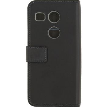 MOB-22664 Smartphone gelly wallet book case lg google nexus 5x zwart Product foto