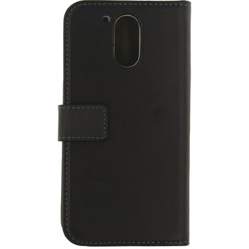 MOB-22670 Smartphone gelly wallet book case motorola moto g4 / g4 plus zwart Product foto