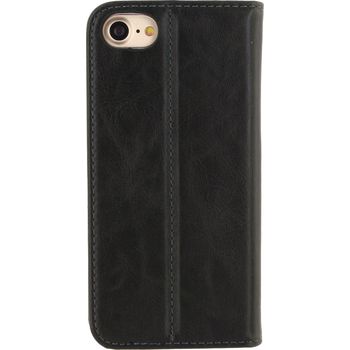 MOB-22706 Smartphone premium magnet book case apple iphone 7 / apple iphone 8 zwart Product foto