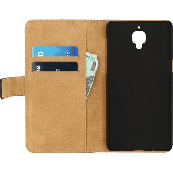 MOB-22733 Smartphone classic wallet book case oneplus 3 / oneplus 3t zwart Product foto