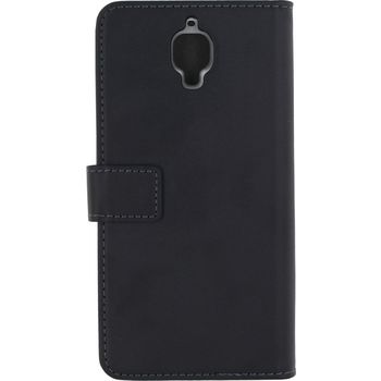 MOB-22734 Smartphone classic gelly wallet book case oneplus 3 zwart Product foto