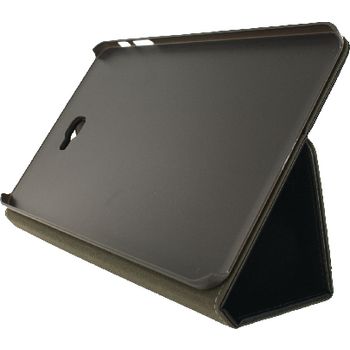 MOB-22759 Tablet premium folio case samsung galaxy tab a 10.1 2016 zwart In gebruik foto