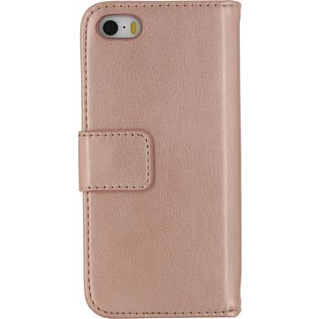 MOB-22764 Smartphone gelly wallet book case apple iphone 5 / 5s / se roze Product foto