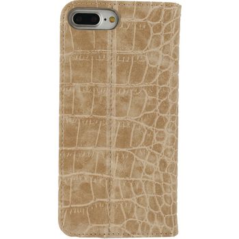 MOB-22775 Smartphone premium book case apple iphone 7 plus bruin Product foto
