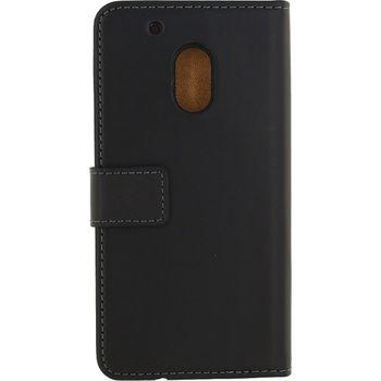 MOB-22787 Smartphone classic wallet book case motorola moto g4 play zwart Product foto
