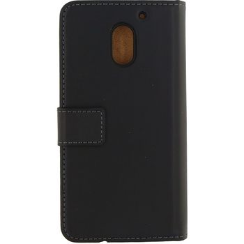 MOB-22788 Smartphone classic wallet book case motorola moto e 3rd gen. zwart Product foto