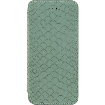 MOB-22805 Smartphone platte gelly booklet apple iphone 6 / 6s groen