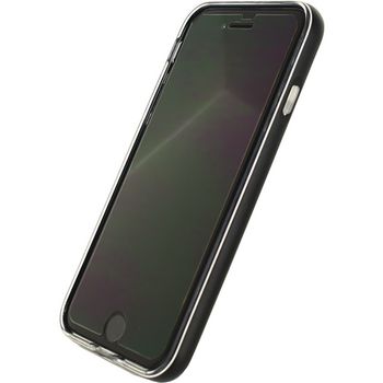 MOB-22862 Smartphone gelly+ case apple iphone 7 / apple iphone 8 zwart In gebruik foto