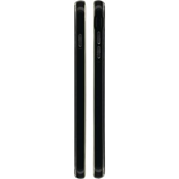 MOB-22863 Smartphone gelly+ case apple iphone 7 / apple iphone 8 zwart In gebruik foto