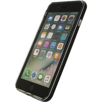 MOB-22864 Smartphone gelly+ case apple iphone 7 plus zwart In gebruik foto
