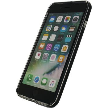 MOB-22865 Smartphone gelly+ case apple iphone 7 plus zwart In gebruik foto
