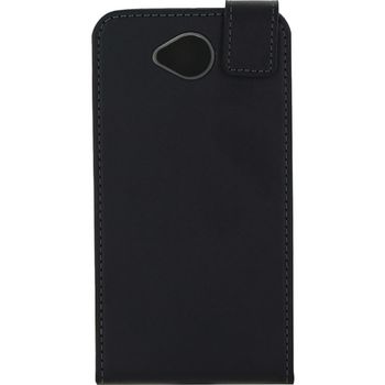 MOB-22877 Smartphone gelly flip case microsoft lumia 650 zwart Product foto