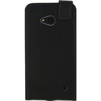 MOB-22882 Smartphone gelly flip case microsoft lumia 640 lte zwart Product foto