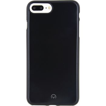 MOB-22909 Smartphone metallic gelly case apple iphone 7 / apple iphone 8 zwart