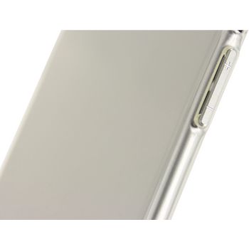 MOB-22912 Smartphone deluxe gelly case apple iphone 6 / 6s zilver In gebruik foto