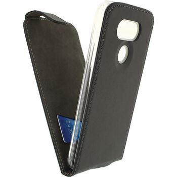 MOB-22925 Smartphone gelly flip case lg g5 se zwart In gebruik foto