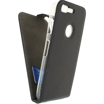 MOB-22935 Smartphone gelly flip case google pixel xl zwart In gebruik foto