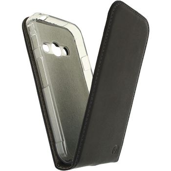 MOB-22943 Smartphone gelly flip case samsung galaxy xcover 3 / ve zwart In gebruik foto