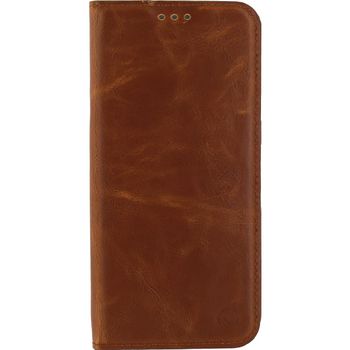 MOB-22945 Smartphone gelly wallet book case apple iphone 5 / 5s / se bruin